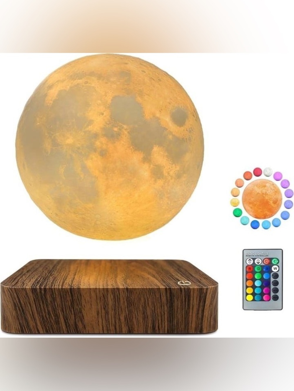 NEW - FLOATING MOON LAMP, Levitating Magnetic Floating